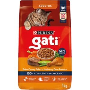Alimento Para Gatos Gati Carne Y Pollo 1 kg