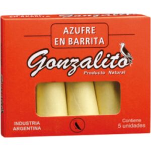 Azufre Gonzalito 5 Unidades