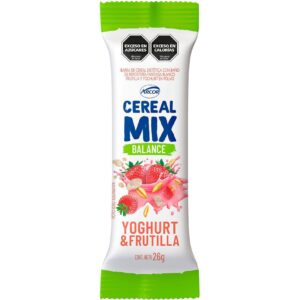 Barra De Cereal Cereal Mix Yogurt Frutilla Light 26 g