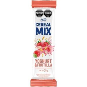 Barrita Cereal Cereal Mix Yoghurt Frutilla Cereal Mix 26 g