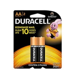 Baterias Duracell Alcalina AA 2 Unidades