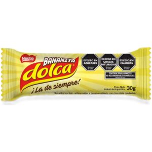 Bombon Relleno Bananita Dolca 30 g