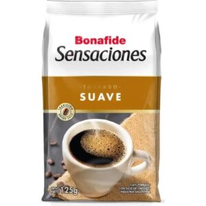 Café Molido Bonafide Sensaciones Torrado Suave 125 g