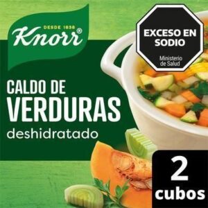 Caldo De Verdura En Cubos Knorr 2 Unidades