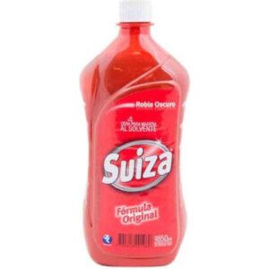 Cera Liquida Suiza Roble Oscuro Para Madera 850 ml