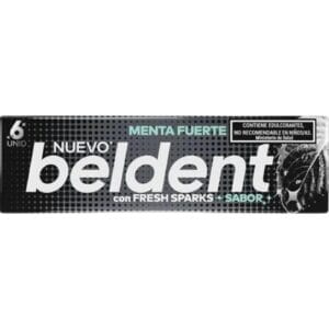 Chicle Beldent Menta Fuerte 10 g