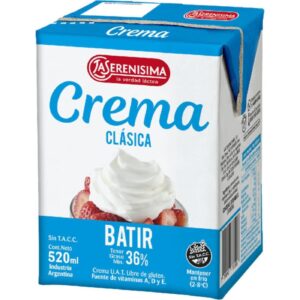 Crema De Leche La Serenísima Para Batir 520 ml