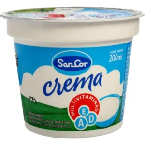 Crema De Leche Sancor Multivitaminas 200 ml