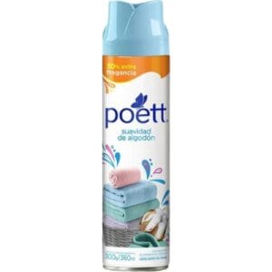 Desodorante De Ambiente Poett Suavidad De Algodón 360 ml