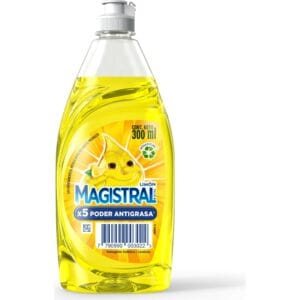 Detergente Magistral Ultra Limón En Botella 300 cc