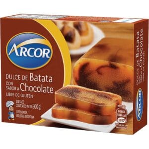 Dulce De Batata Arcor Con Chocolate Estuche 500 g