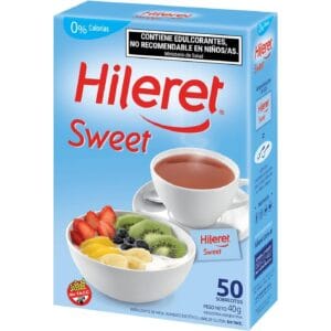 Edulcorante Hileret Sweet 100 Unidades