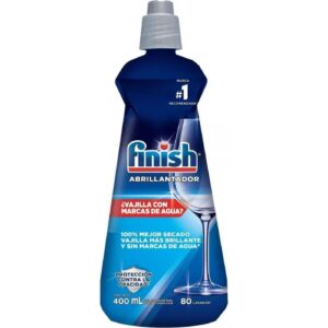 Enjuague Finish Liquido Frasco Abrillantador Para Lavavajillas 400 ml