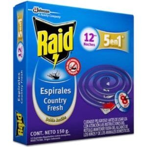 Espiral Raid Country Fresh 12 Unidad