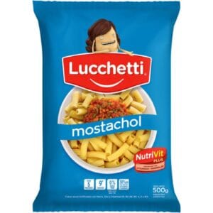Fideos Lucchetti Mostachol 500 g
