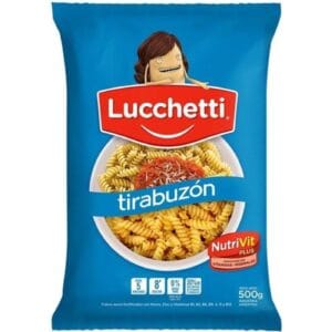 Fideos Lucchetti Tirabuzones 500 g