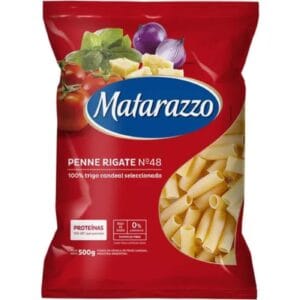 Fideos Matarazzo Penne Rigate N 48 500 g
