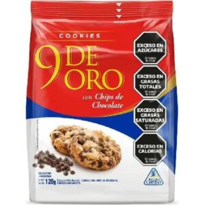 Galletas 9 de Oro con Chips Chocolate 120 g