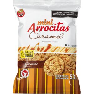 Galletas De Arroz Arrocitas Mini Caramel 53 g