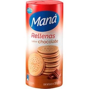 Galletas Mana Vainilla Rellenas Con Chocolate 152 g