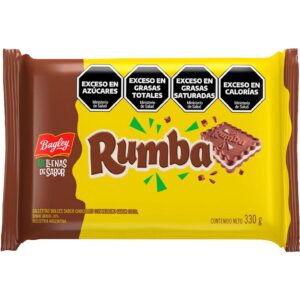 Galletitas Chocolate Rellena Coco Rumba X3 110 g