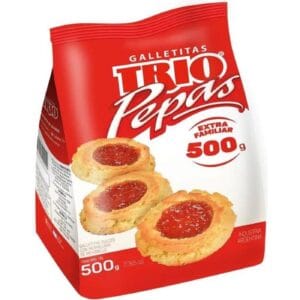 Galletitas Dulces Trio Pepas 500 G
