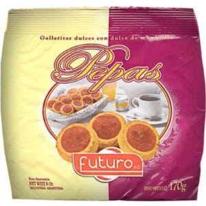 Galletitas Futuro Pepas De Membrillo 170 g