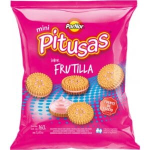 Galletitas Pitusas Mini Frutilla 160 g