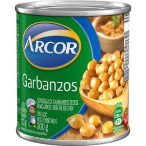 Garbanzos en Lata Arcor 300 G
