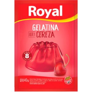 Gelatina En Polvo Royal Cereza 40 g