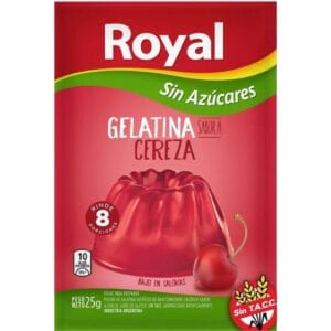 Gelatina En Polvo Royal Light Cereza 25 g