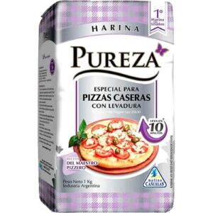 Harina Especial Para Pizzas Pureza Con Levadura 1 kg