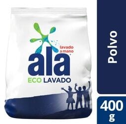Jabón En Polvo Ala Lavado A Mano Con Perlas Suavizantes 400 g