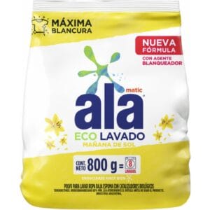 Jabon En Polvo Ala Matic Mañana De Sol 800 g