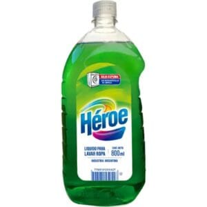 Jabón Líquido Para Ropa Héroe 800 ml