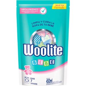 Jabón Liquido Woolite Bebe Repuesto 450 ml