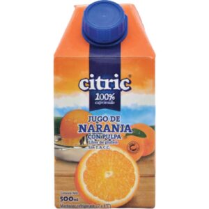 Jugo Citric Naranja Con Pulpa 500 ml