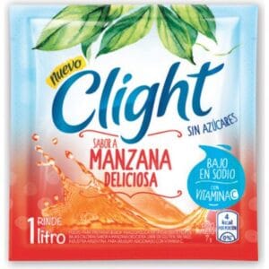 Jugo En Polvo Clight Manzana Deliciosa 7 g