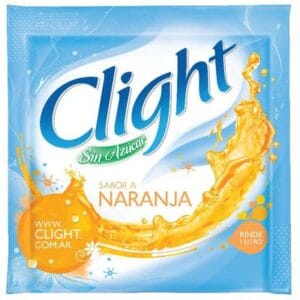 Jugo En Polvo Clight Naranja 7 g