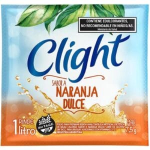 Jugo En Polvo Clight Naranja Dulce 7.5 g