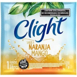 Jugo En Polvo Clight Naranja Mango 7 g