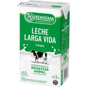 Leche La Serenisima Parcialmente Descremada Liviana Larga Vida 1 L