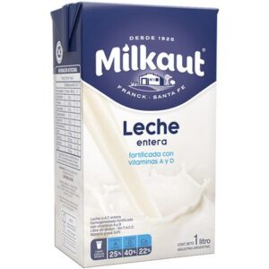 Leche Milkaut Entera 3% Larga Vida 1 L