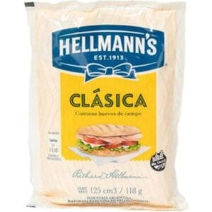 Mayonesa Hellmann's Clásica 118 g