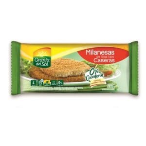 Milanesa De Soja Granja Del Sol Tipo Caseras 4 Unidades