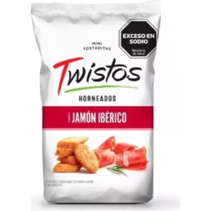 Mini Tostadas Twistos Jamón Ibérico 155 g