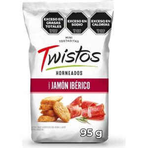 Mini Tostadas Twistos Jamón Ibérico 95 g