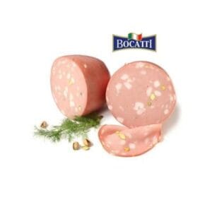 Mortadela Con Pistachos Bocatti Feteado 100 g