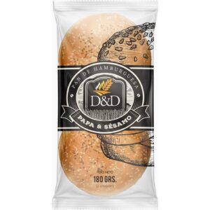 Pan De Hamburguesas D&D Con Sésamo 180 g 2 unidades