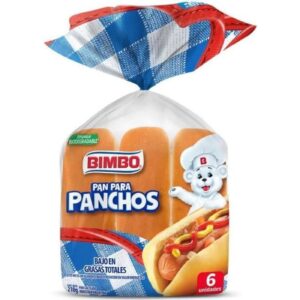 Pan Para Pancho Bimbo (210 g) 6 Unidades